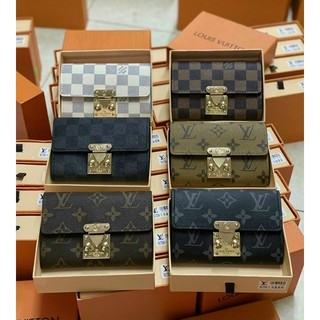 Ví Lv Khoá Bấm dáng dài và dáng ngắn fullbox