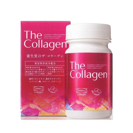 Viên uống collagen làm đẹp da 1000mg Shiseido The Collagen 126v