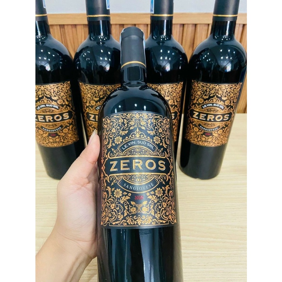 rượu vang ý zeros sangiovese