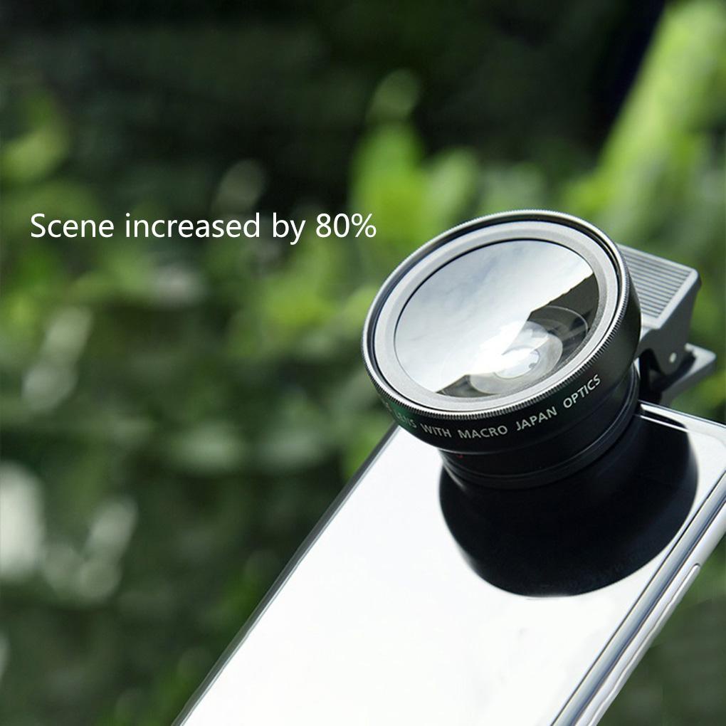 Mắt Kính Góc Rộng Bằng Hợp Kim Nhôm Chuyên Nghiệp Cho Điện Thoại