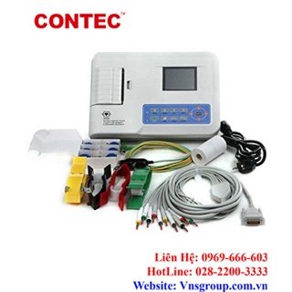 Máy điện tim 3 cần contec ecg300ga - ảnh sản phẩm 2