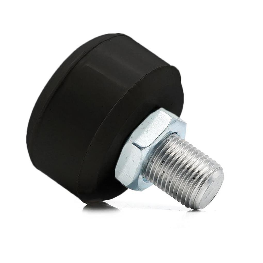 Set 2 Con Lăn Cao Su Chặn Phanh Giày Trượt Patin Chuyên Nghiệp Đen