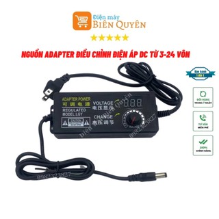 Nguồn Adapter điều chỉnh điện áp 3-24V 9-120W giá tốt Jack nguồn 5.5x2.1mm