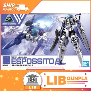 Mô Hình lắp ráp Bandai 30MM Espossito Beta - Có thể transform 2 dạng Mech & Fighter