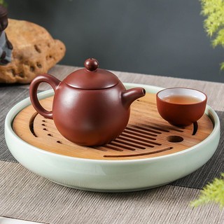 Bộ Ấm Trà Đất Sét Thủ Công Dung Tích Nhỏ 4LR0