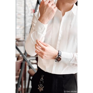Duy shop sơ mi trắng họa tiết đẹp <3