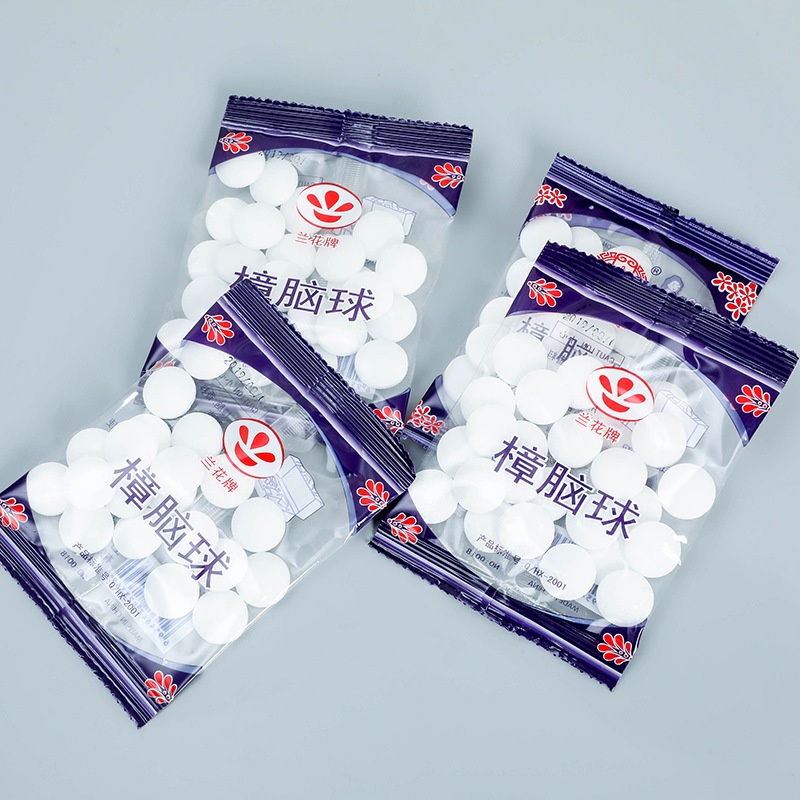 Set 20 Viên Long Não Khử Mùi Đuổi Côn Trùng Gián, Chuột Cho Tủ Quần Áo