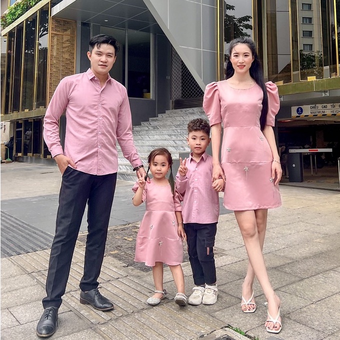 Đồng phục gia đình đi tiệc, đồ đôi đi tiệc đẹp thiết kế by FAMAWA