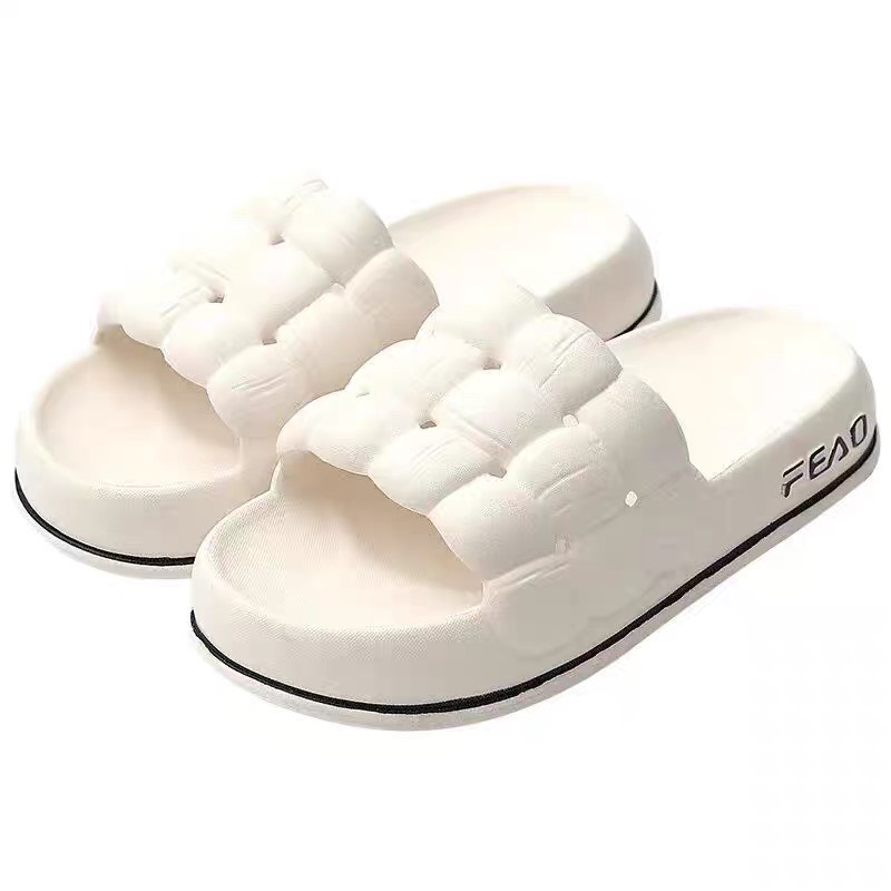 Thanh lý Dép bánh mì Chao Fead vân nổi đế độn tăng chiều cao(lỗi sơn)