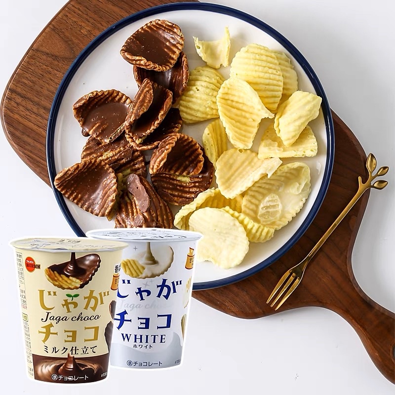 Khoai tây giòn phủ socola 𝐁𝐎𝐔𝐑𝐁𝐎𝐍 Nhật Bản