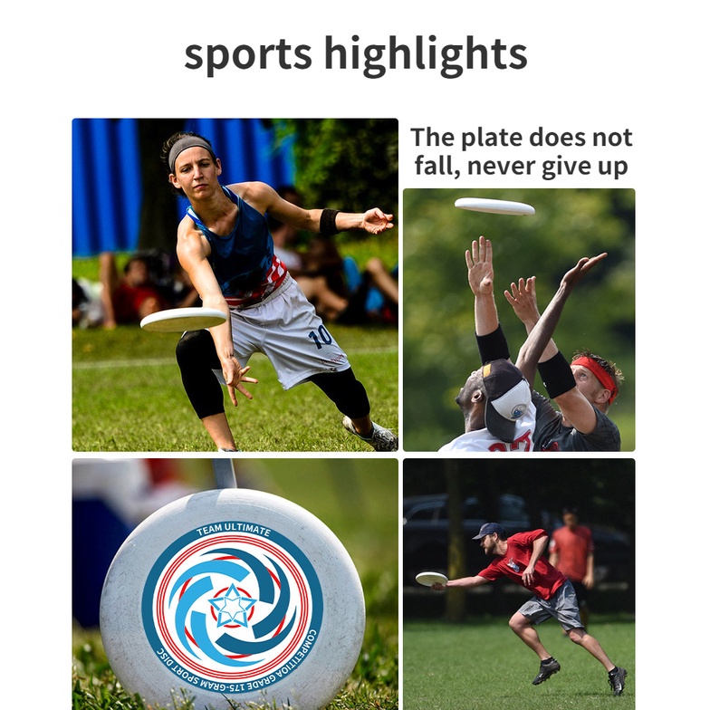 A-LIFEĐĩa Bay Thể Thao Frisbee 175g 175g Mềm Mại Chuyên Nghiệp Cho Người Lớn Và Trẻ Em