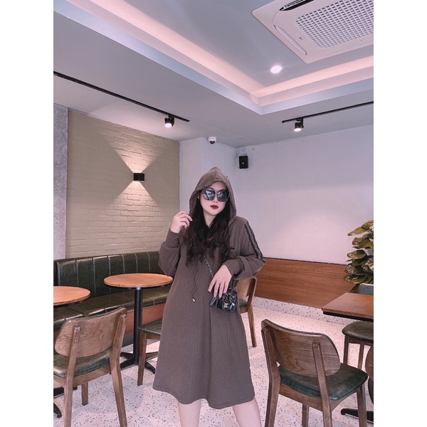 Váy len tăm suông sporty - MÚP BIGSIZE 60-100KG