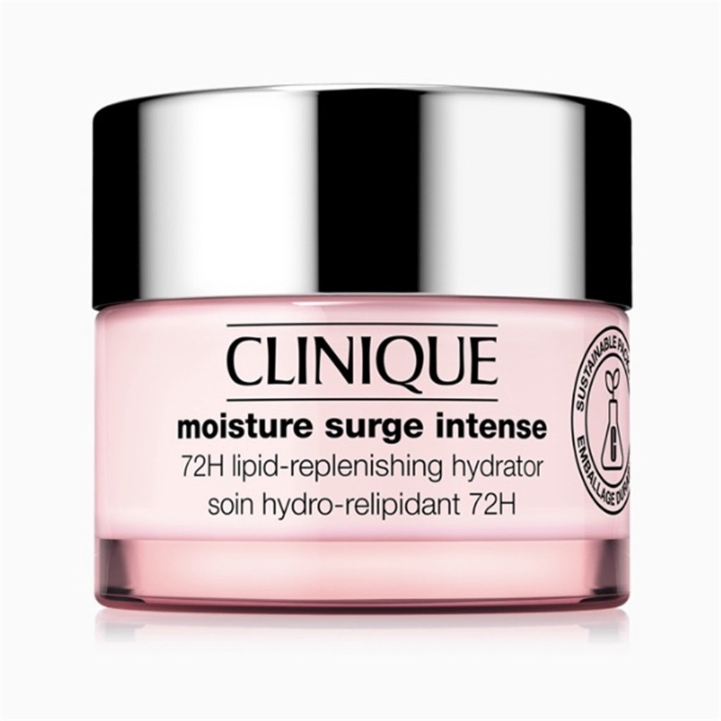 Clinique Kem Dưỡng Ẩm Tươi Trẻ Cho Da Khô Moisture Surge Intense Skin Fortifying Hydrator 15ml(kem hồng)-Hàng Chính Hãng
