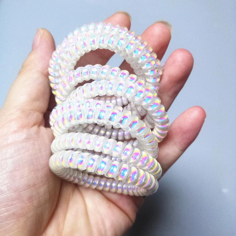 Dây Buộc Tóc Cao Su Co Giãn Nhiều Màu Sắc Phong Cách Hàn Quốc Cho Nữ