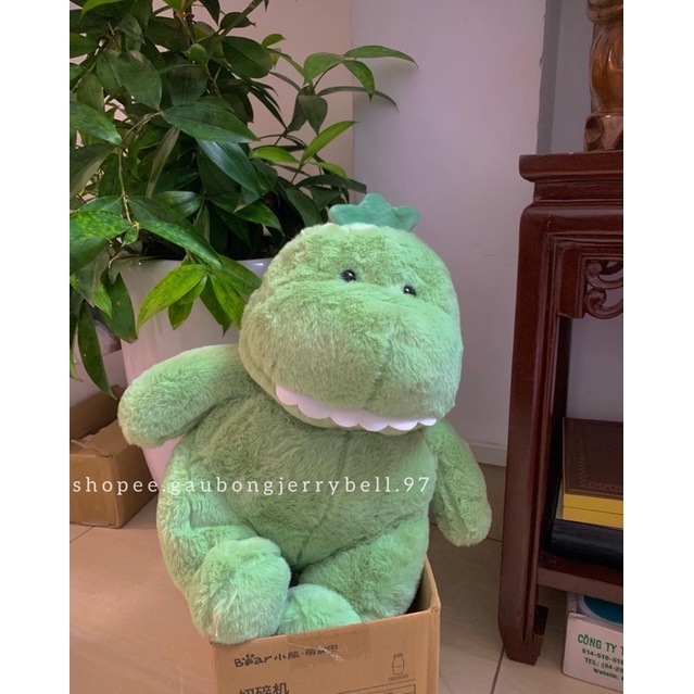 Gấu bông khủng long Dino, chim cánh cụt Peng, Dino răng chìa lông mịn. Hàng loại 1 mập ú dễ thương