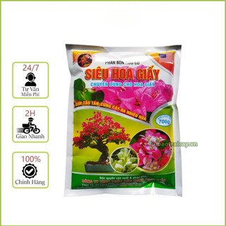 Phân bón cây cảnh, phân bón siêu hoa giấy gói 700g - t216