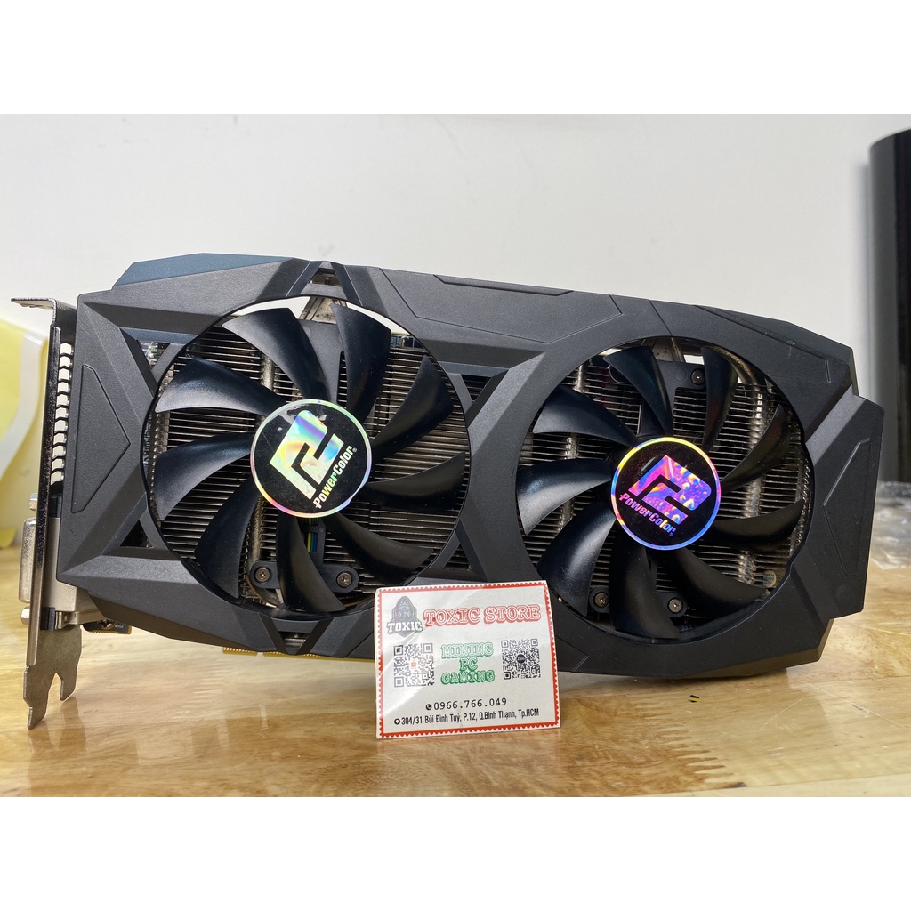 Card Màn Hình VGA RX 470 570 480 580 4G và 8G FULL Cổng và 1 DVI