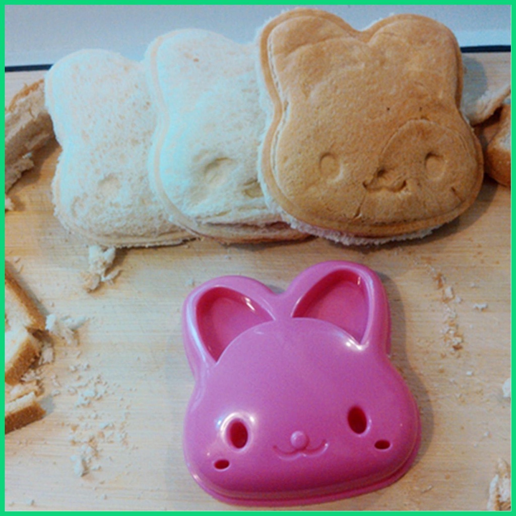 Dụng Cụ Cắt Bánh Sandwich Hình Thỏ Dành Cho Trẻ Em