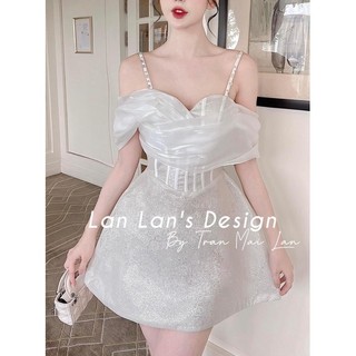 váy 2s có nơ đi tiệc