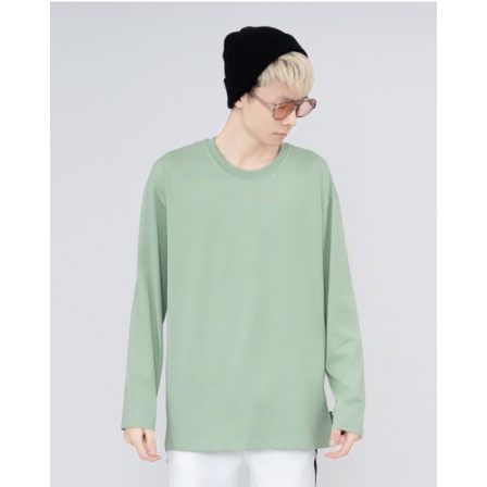 Áo thun DÀI TAY Unisex N7 Basic Tee phông trơn nam nữ lỡ oversize form rộng sweater ulzzang Hàn Quốc
