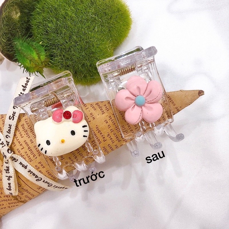 Kẹp tóc càng cua 5 răng hoạt hình