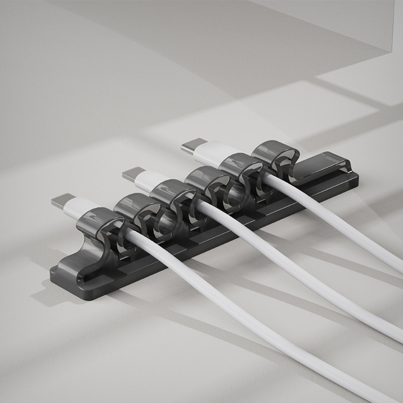 Dụng Cụ Sắp Xếp Dây Cáp Sạc / Truyền Dữ Liệu USB 5 Lỗ Sáng Tạo