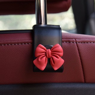 Hot selling car interior chair back trend cute small hook car seat back cartoon multifunctional cute invisible rear seat car storage car interior accessories Car storage
