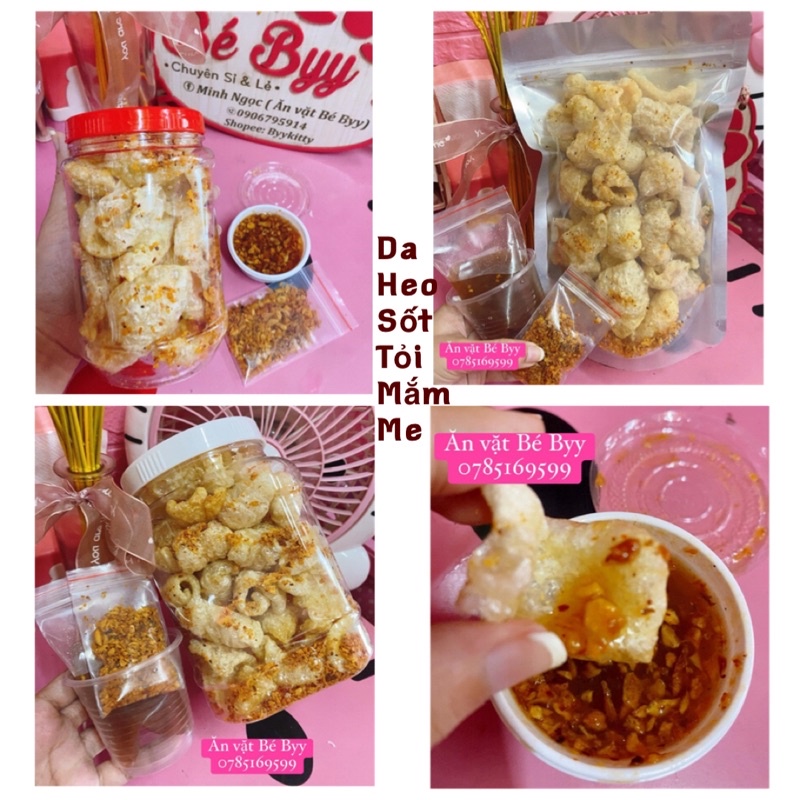 Da Heo Sốt Tỏi Mắm Me