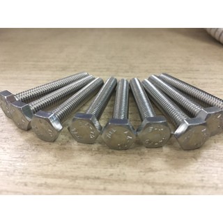 Bulong inox 304 m10x20;30;40;50;60;70;80;100;120;150 1 bịch = 10con chưa có tán