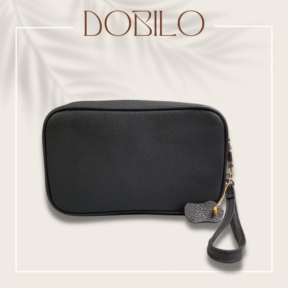 Clutch Hộp Nam Cầm Tay DOBILO Da Thật 100% Da Bò Thật Bảo Hành 3 Năm BG18