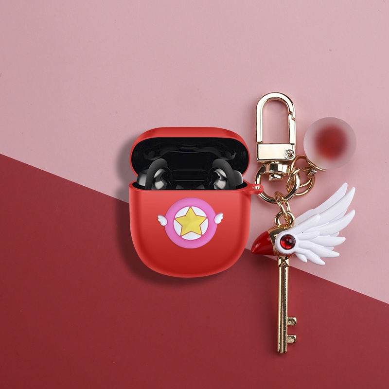 Suitable for Bose QuietComfort Earbuds II Case Cartoon Keychain Pendant for Bose QuietComfort Earbud