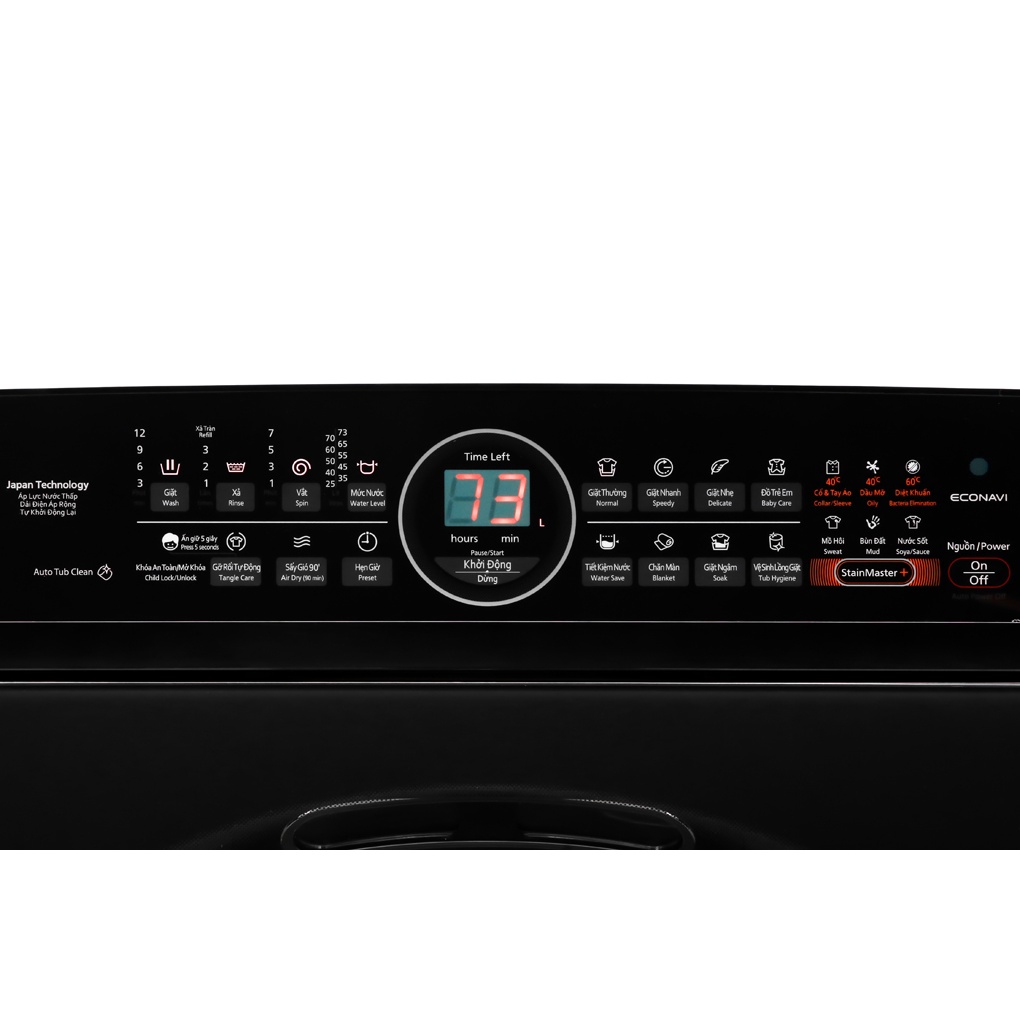 Máy giặt Panasonic Inverter 10.5 Kg NA-FD10VR1BV-dienmaytonkho