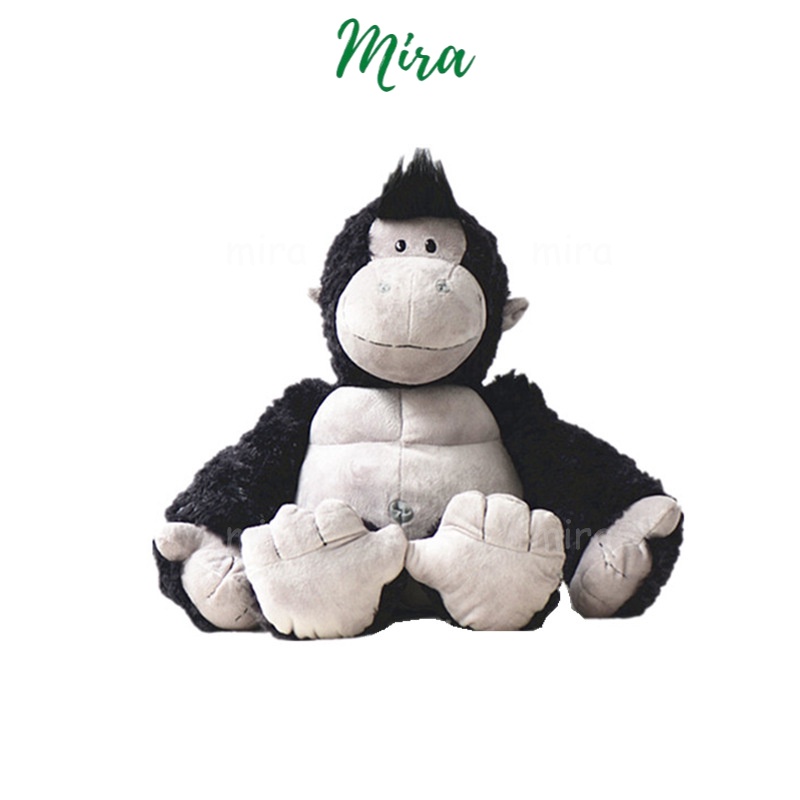 Gấu Bông Khỉ Con Hãng NICI 3 Kích Cỡ, Khỉ Đột Dễ Thương Búp Bê Thú Nhồi Bông Quà Sinh Nhật MIRA-GB28042