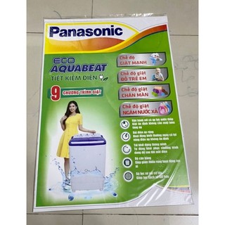combo 10 tem dán máy giặt Panasonic
