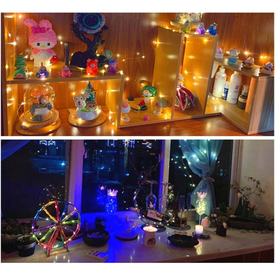 Dây đèn led trang trí fairylight đom đóm, dài 3m có 4 màu