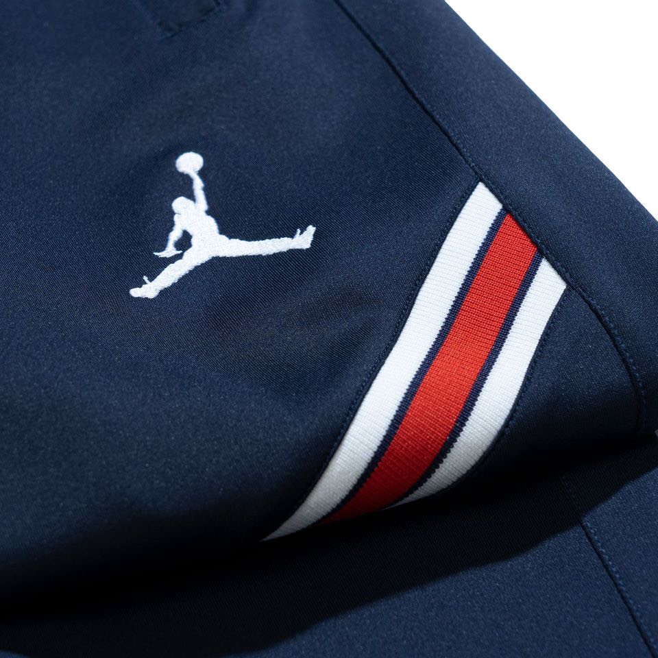 Bộ Áo Khoác Bóng Đá Paris Saint Germain, Áo Khoác Nỉ Cao Cấp PSG Cổ Kéo Màu Xanh Than - Thời Trang Cao Cấp WinMax