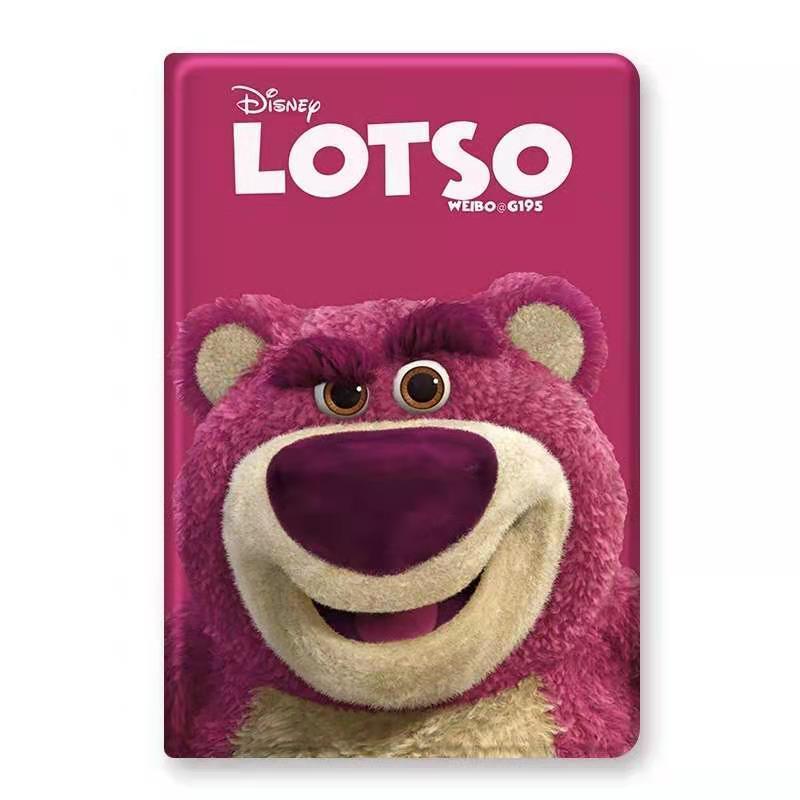 Bao Da Máy Tính Bảng In Hình Gấu Dâu Tây Cho Ipad 10.2 Apple Ipad 9.7 Mini 345 Air 3 10.5