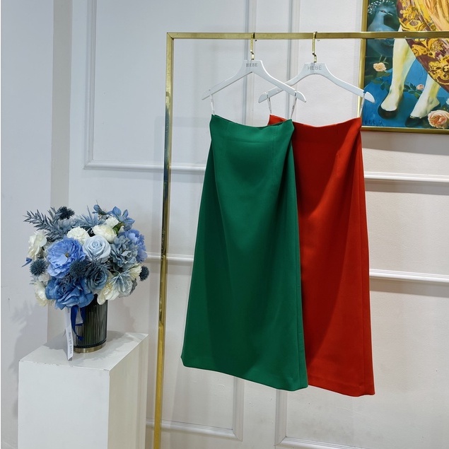 Chân váy công sở, dáng bút chì thanh lịch_HebeDesign_thời trang công sở