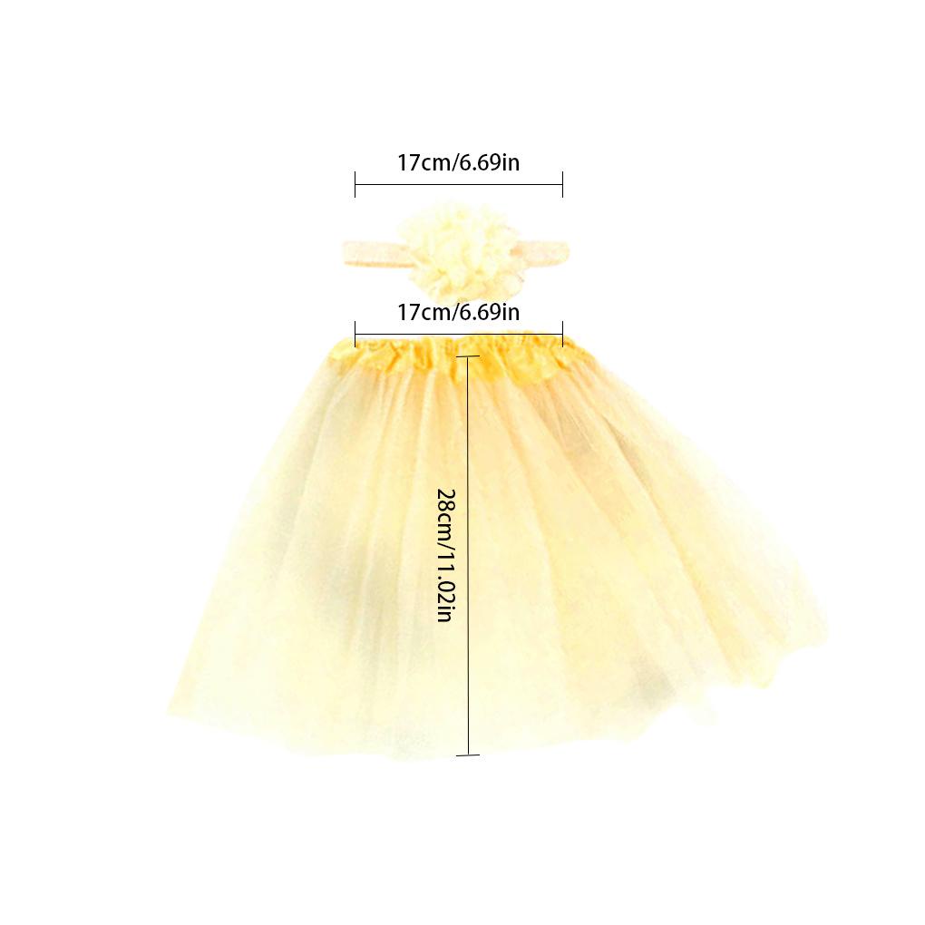 Chân Váy Voan Xòe Chụp Ảnh Cho Bé
