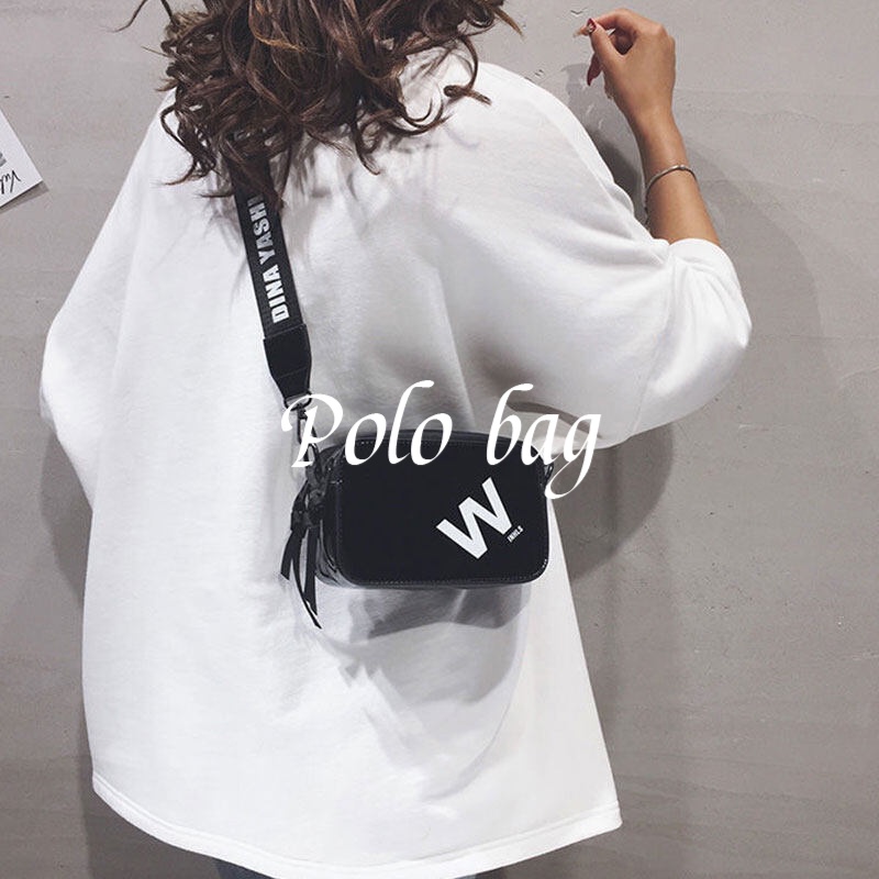 Túi Da Bóng Đeo Chéo Phong Cách Hàn Quốc Thời Trang Cho Nữ