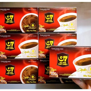 Cà Phê Đen Hòa Tan G7 Hộp 30g (15 Gói x 2g)
