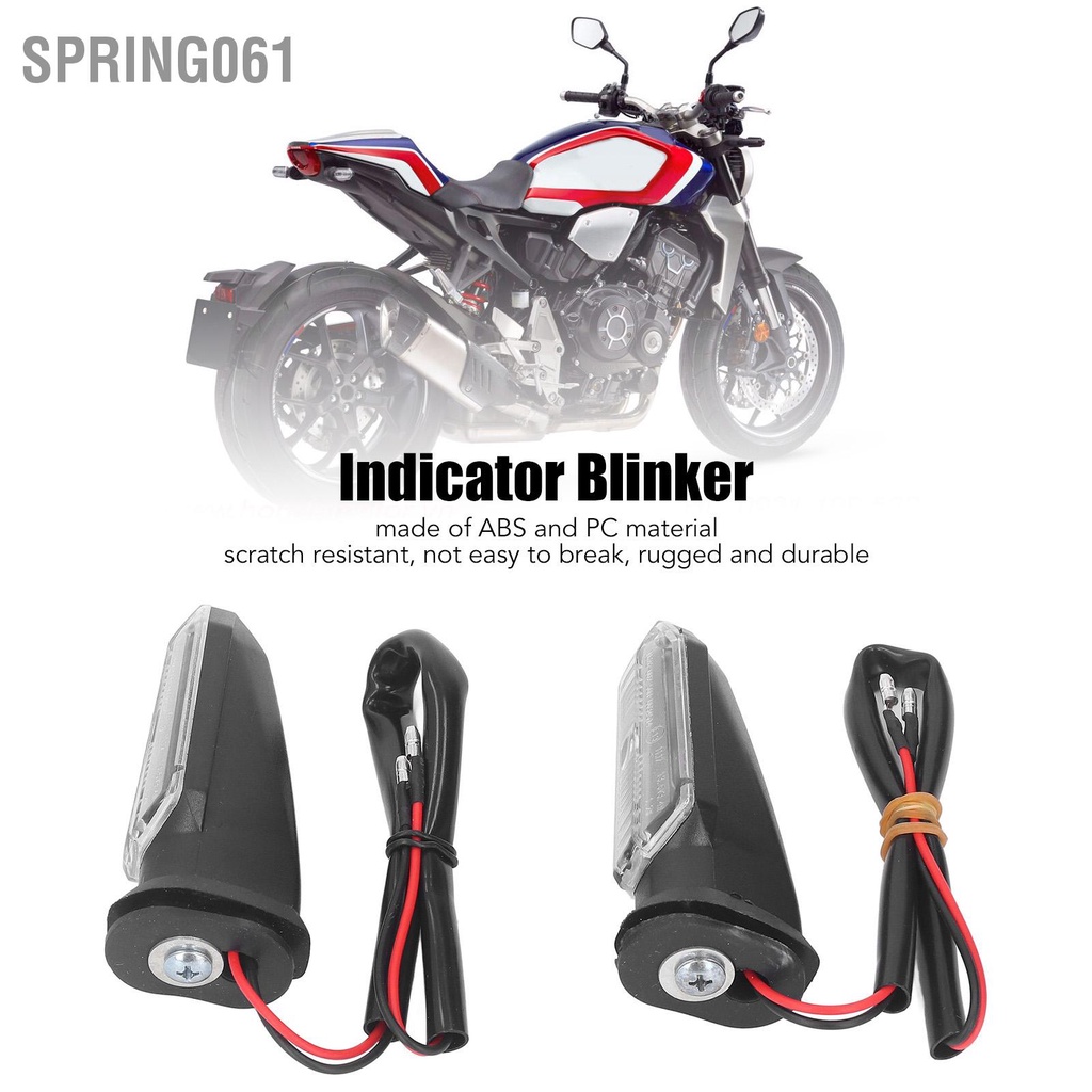 Spring061 2 chiếc Đèn báo rẽ LED xe máy nháy thay thế cho CB250R CB150R CB1000R