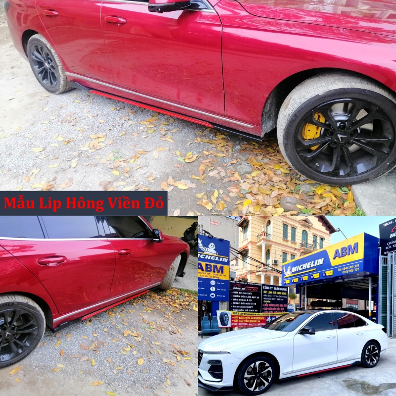 Lip hông,  líp sườn VinFast Lux Mẫu độ thể thao