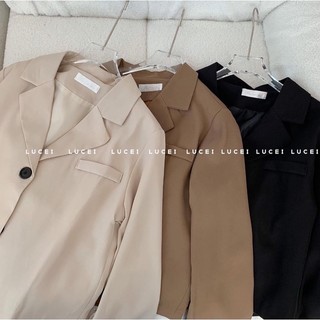 Áo blazer dáng lửng