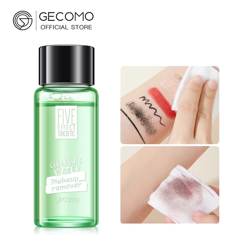 Nước tẩy trang chiết xuất bơ làm sạch sâu GECOMO Five Effect Syncretic 20ml