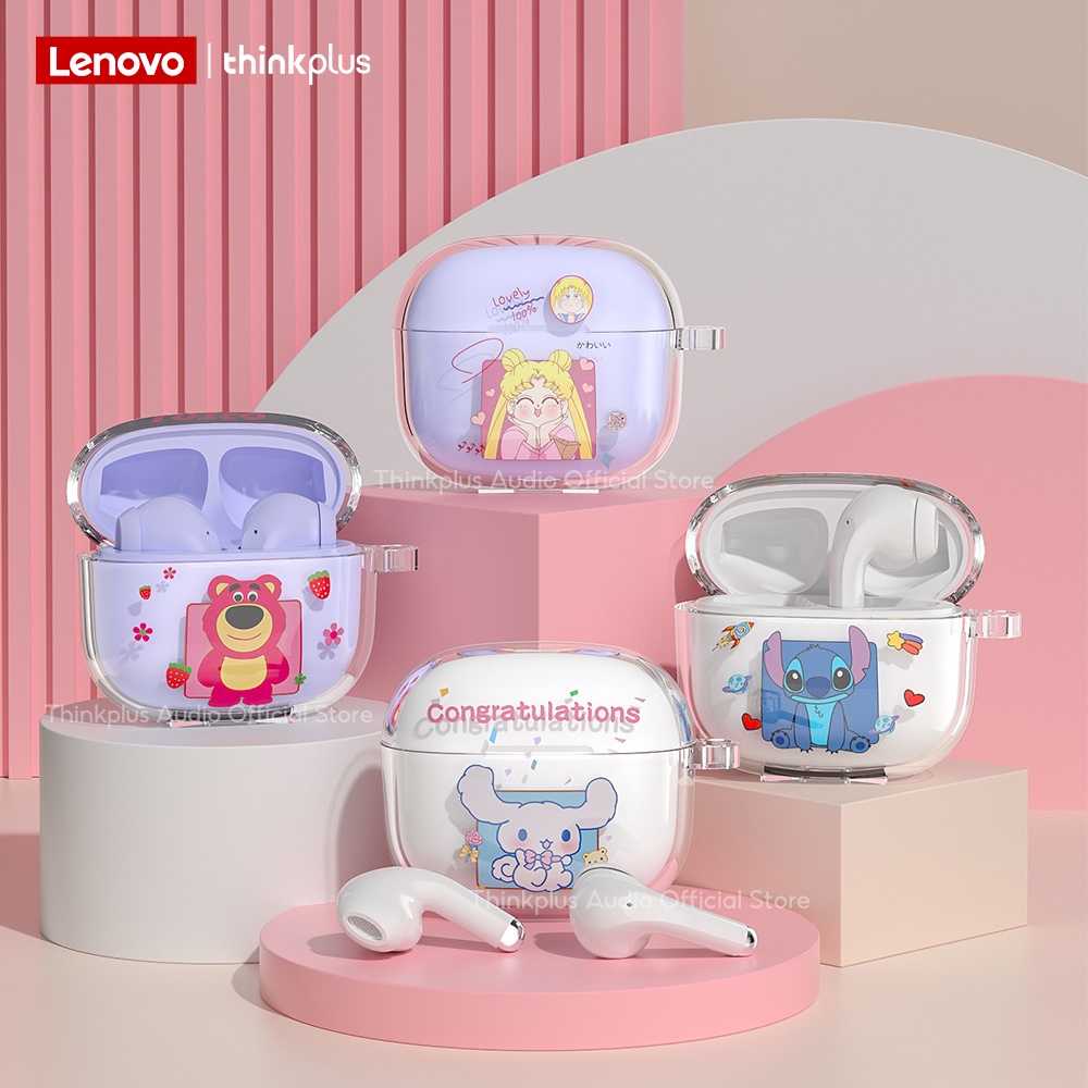 Tai nghe Bluetooth Lenovo LP40 Pro TWS Tai nghe không dây dễ thương có micrô