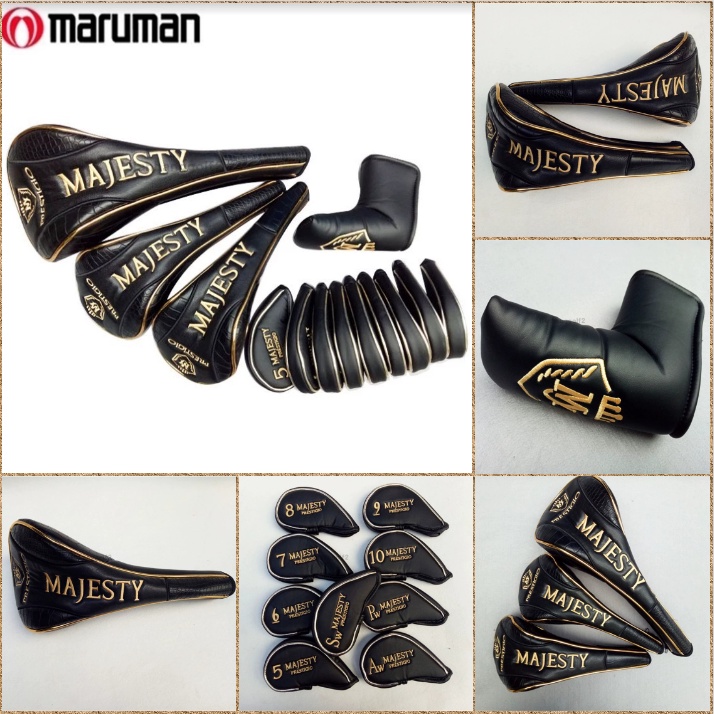 Majesty Golf Club cover Golf Iron cover và Golf Wood cover cho Golf Driver Golf Fairway Golf Hybrid 