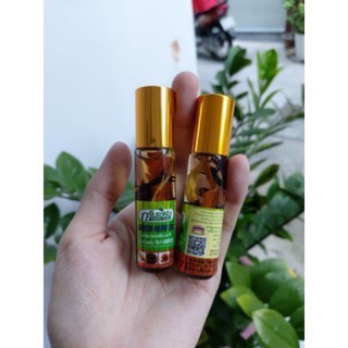 Combo 6 lọ dầu lăn nhân sâm Green herb thái lan 8ml