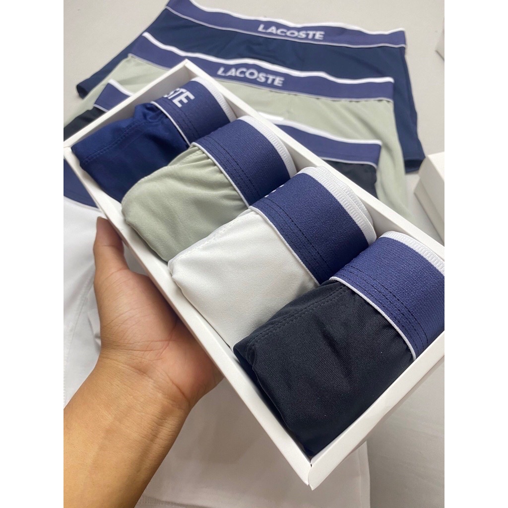 Quần Lót Nam Luxuryboxer chất vải thun lạnh cao cấp Thoáng Mát  co giản 4 chiều,quần sịp nam có sezi to > 80Kg