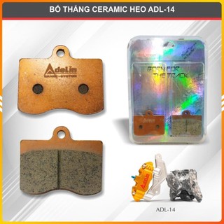 Bố thắng / má phanh ceramic cho heo adelin 14 - chính hãng adelin